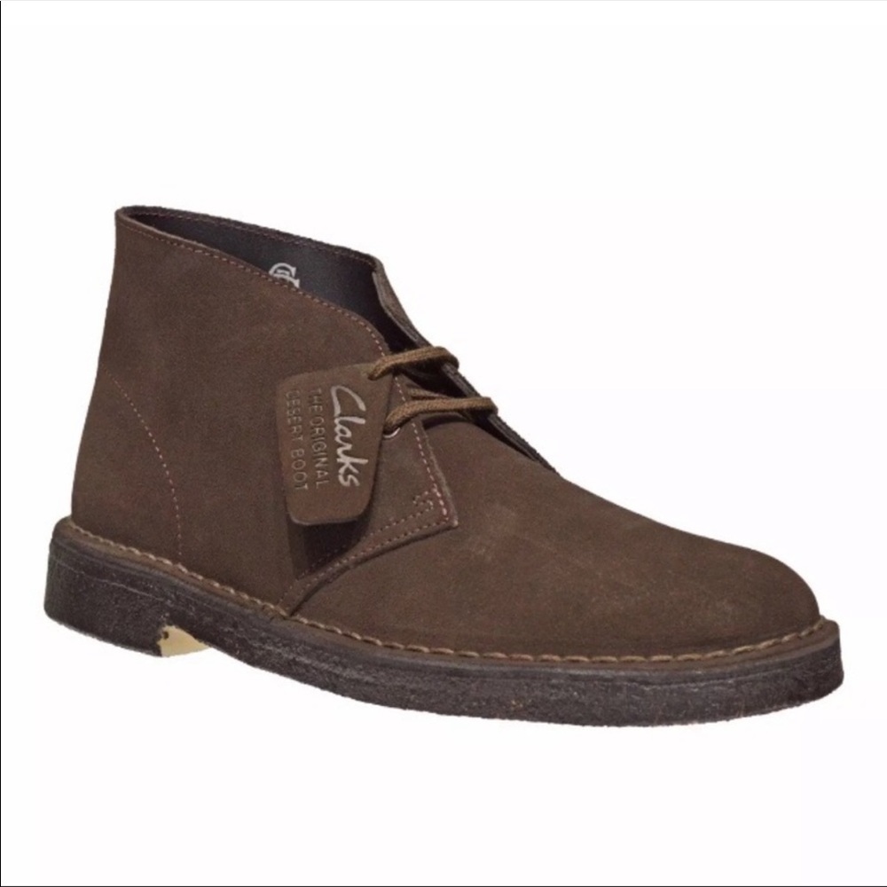 New Clark’s original dessert boots brown size 11
